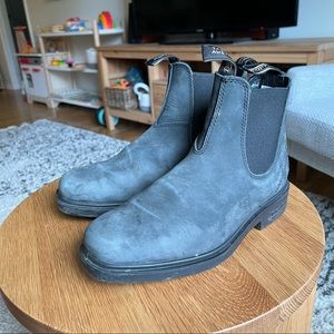 Blundstones Women's Dress Chelsea Boots - Rustic Black #1308